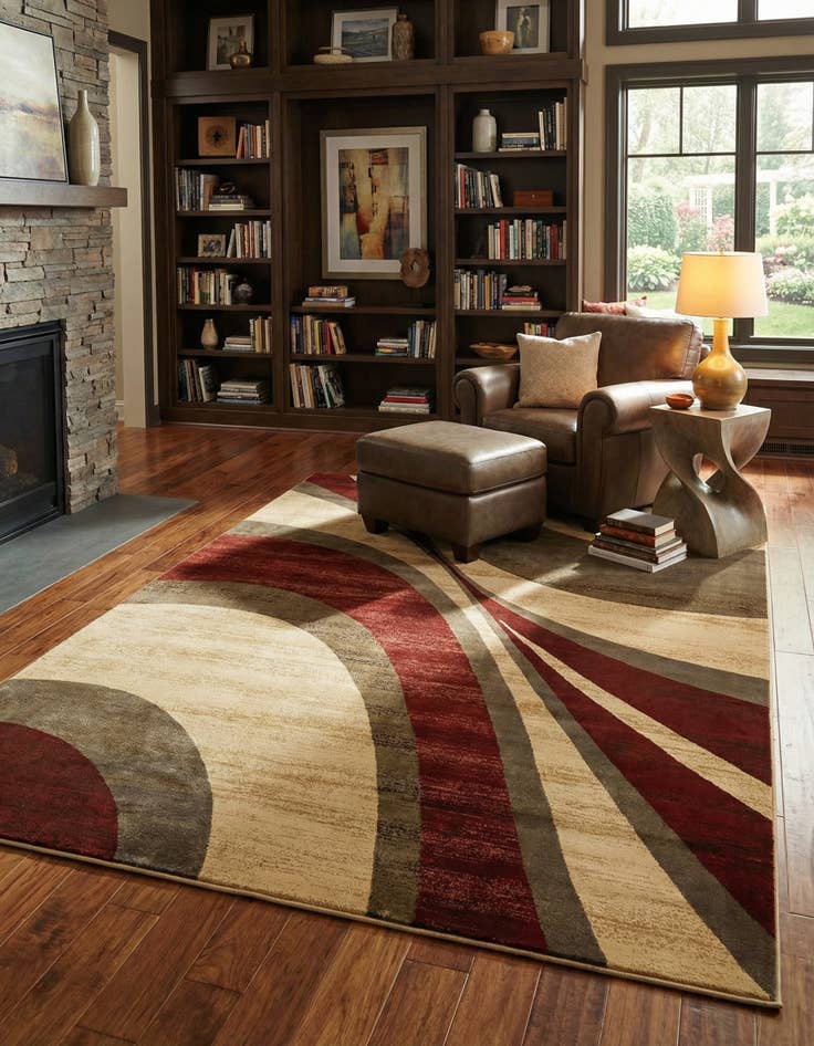 Detail image of 10' x 13' 1 Coffee Shop Rug