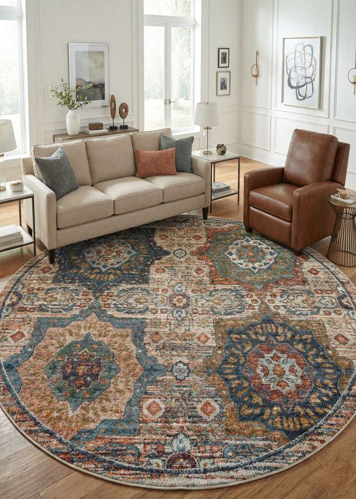 8' x 8' Isabella Round Rug