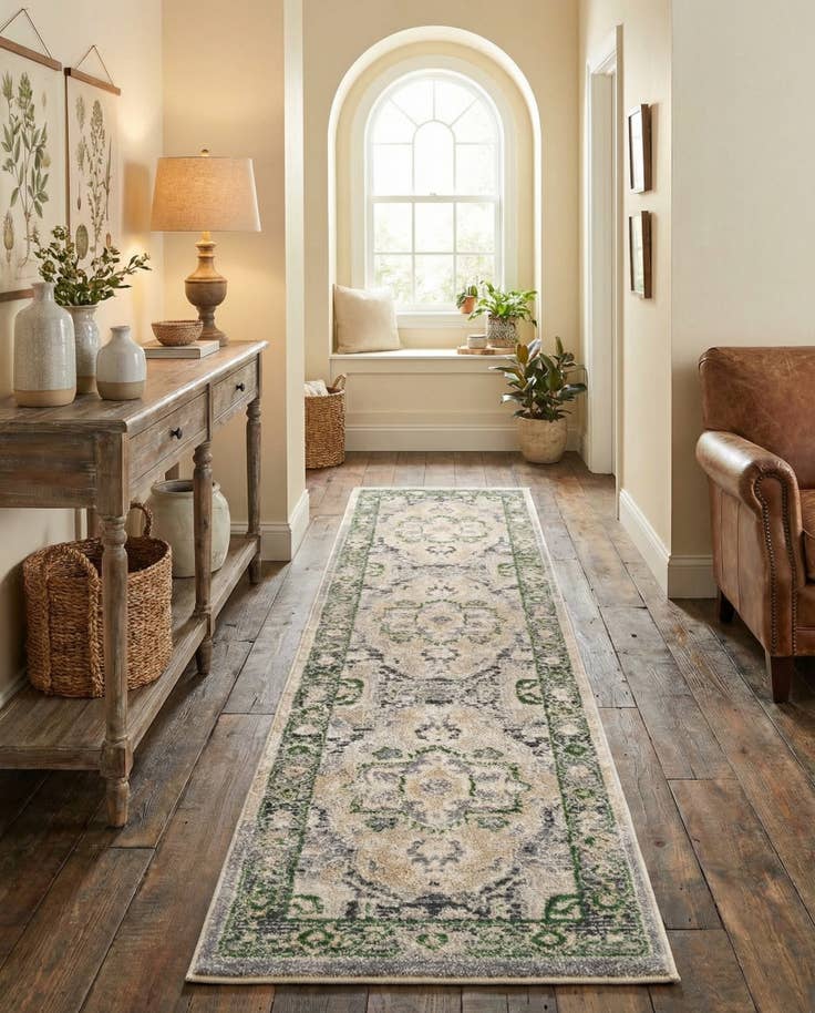 Detail image of 2' x 8' Madeline Vintage Runner Rug
