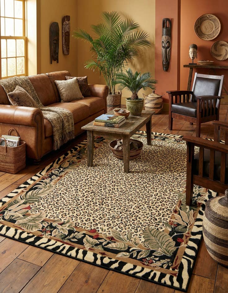 Detail image of 7' x 10' Safari Rug