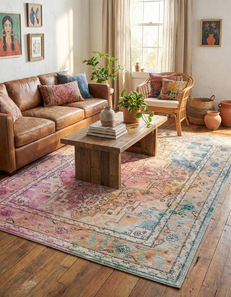 Detail image of 5' 3 x 7' 9 Medina Rug