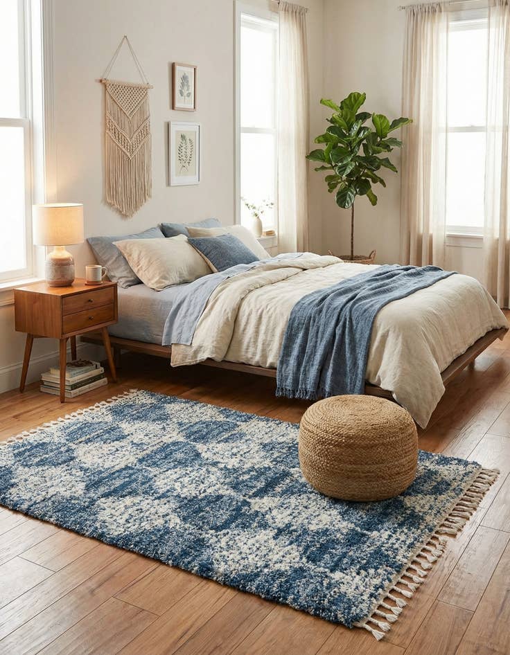 Detail image of 4' x 6' Serenity Shag Rug