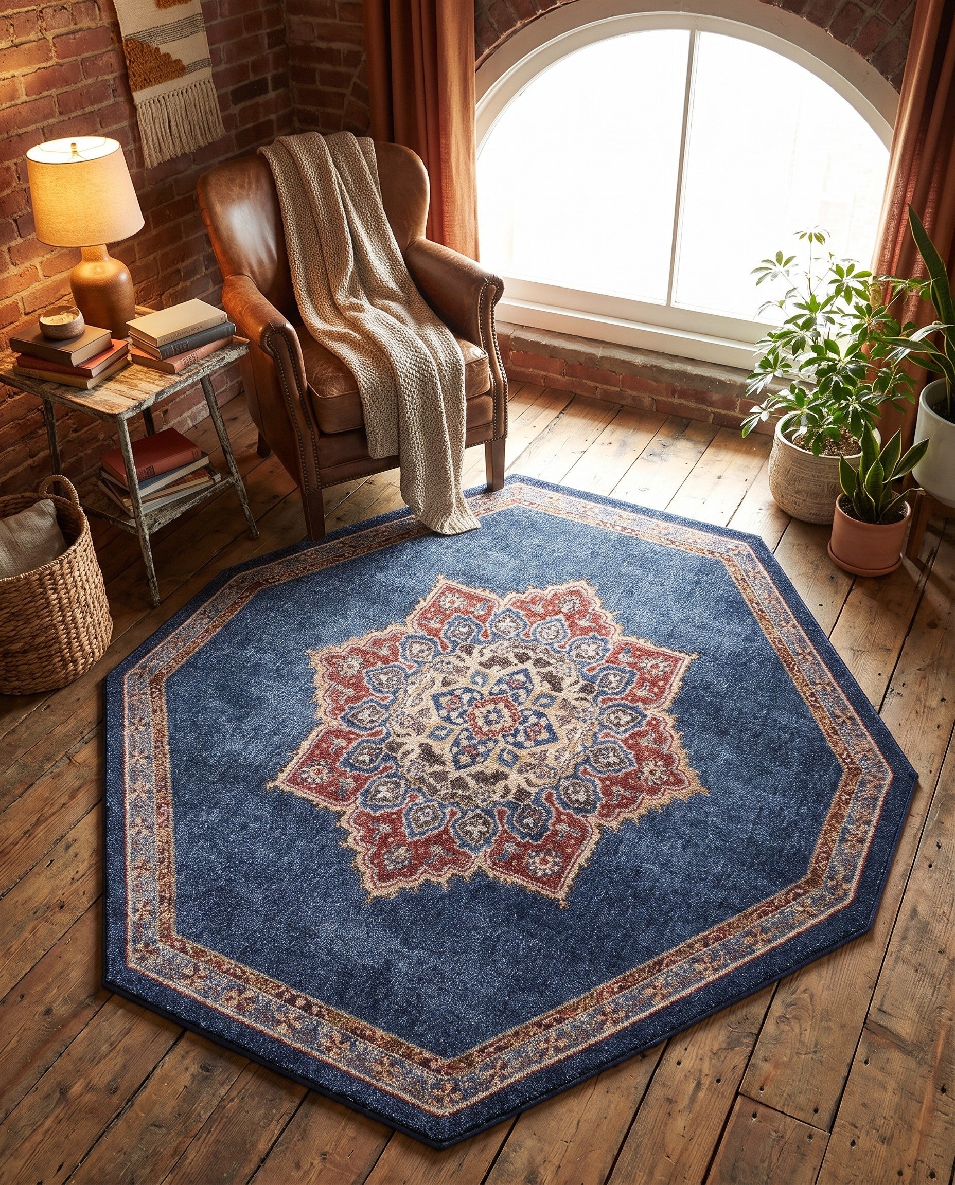 6' x 6' Arcadia Octagon Rug