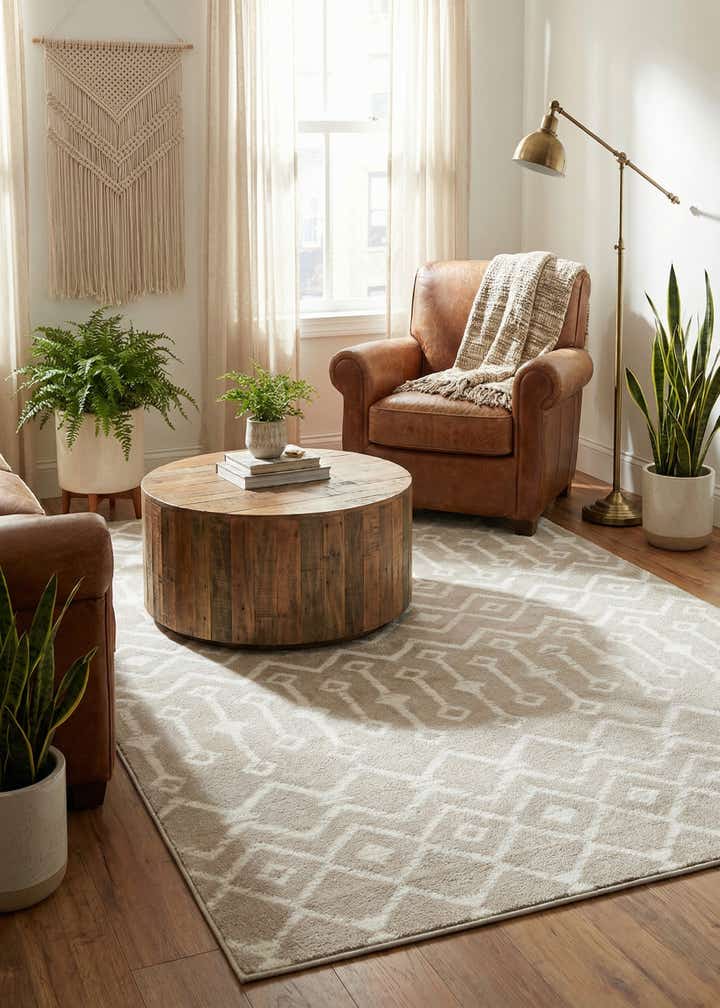 4' x 6' Kasbah Trellis Rug
