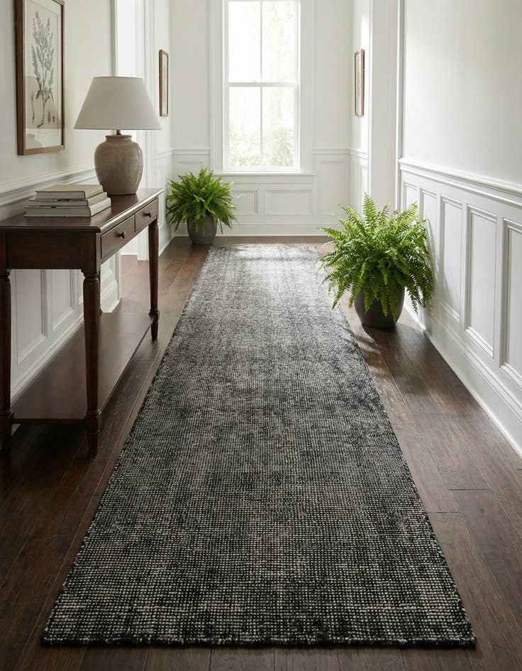 Detail image of 2' 7 x 14' 1 Hand Woven Jill Zarin English Manor Farmhouse Wool Runner Rug