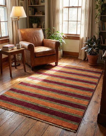 3' x 4' 10 Hand Knotted Modern Ziegler Rug