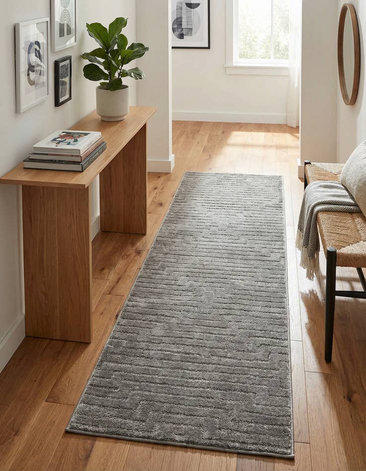 Detail image of 2' x 6' Vogue Geo Runner Rug