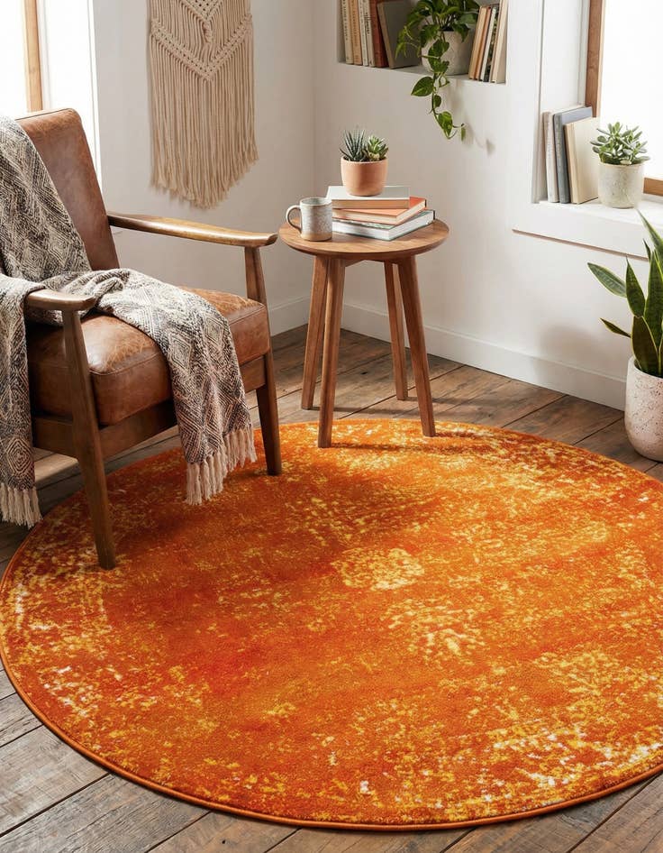 Detail image of 5' 3 x 5' 3 Monte Carlo Round Rug