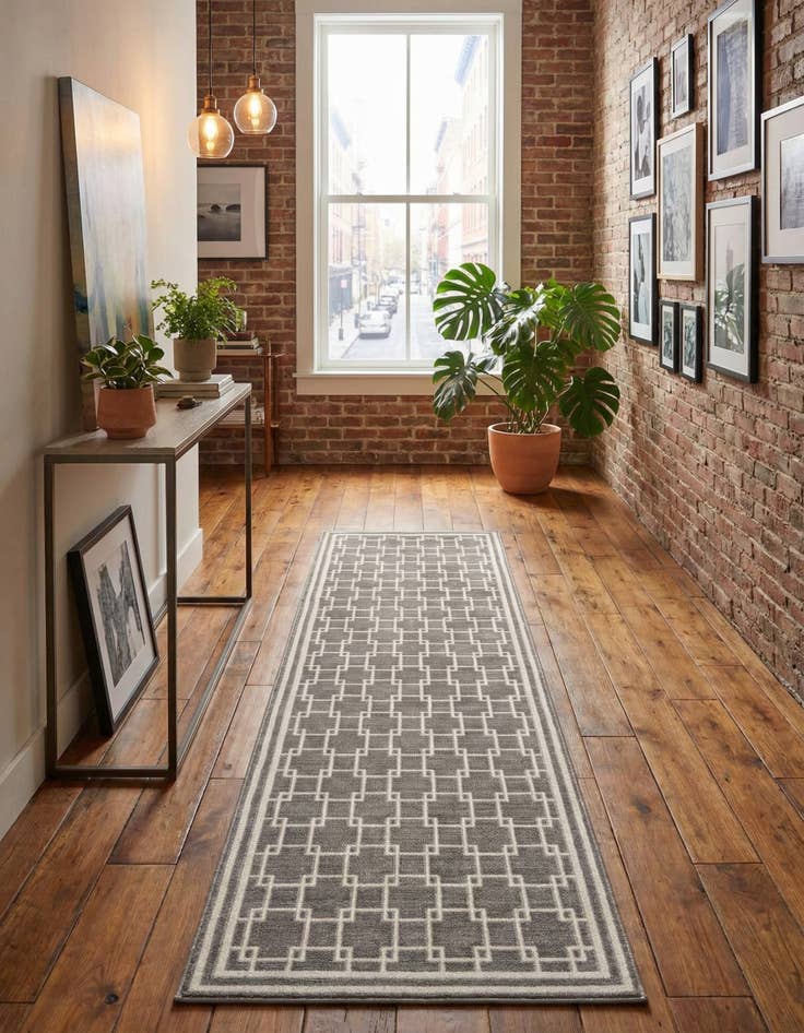 Detail image of Jill Zarin 2' x 8' Metropolitan Uptown Runner Rug