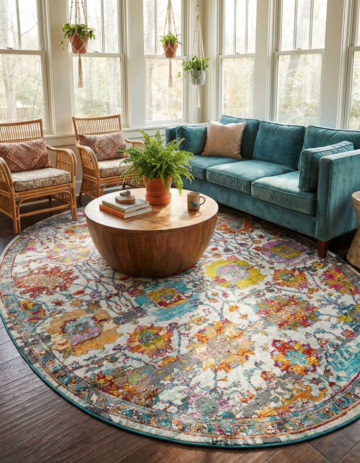 Detail image of 8' 2 x 10' Paragon Oval Rug