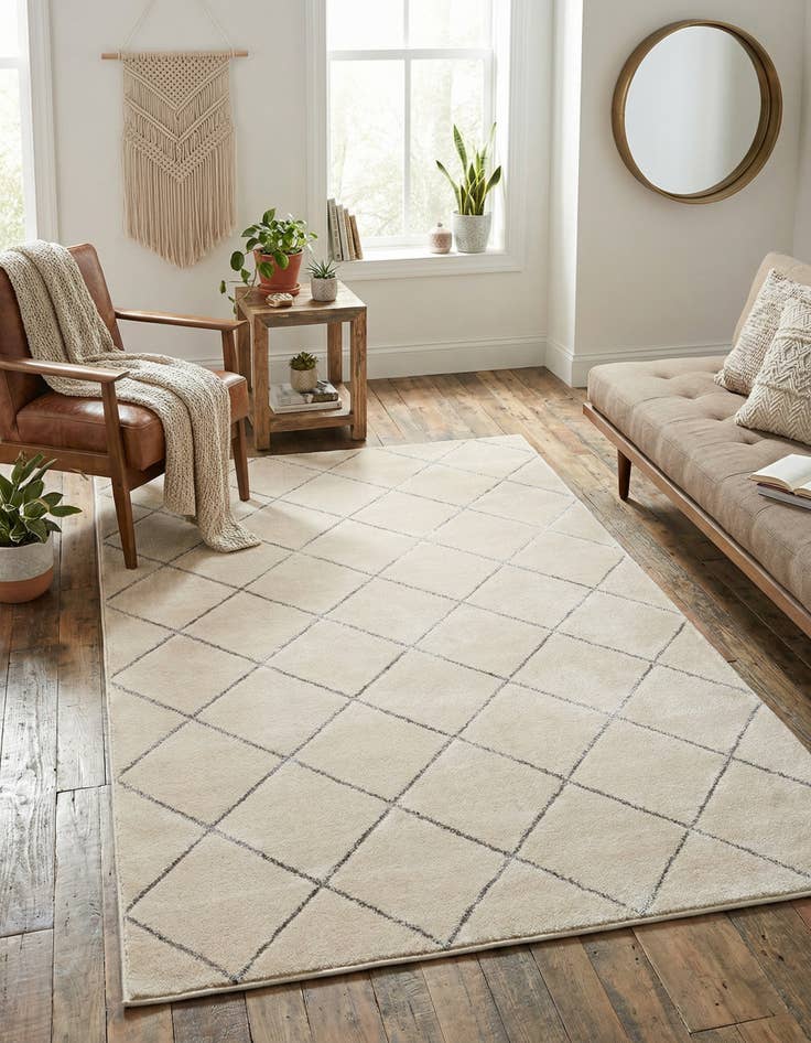 Detail image of 4' x 6' Vogue Geo Rug