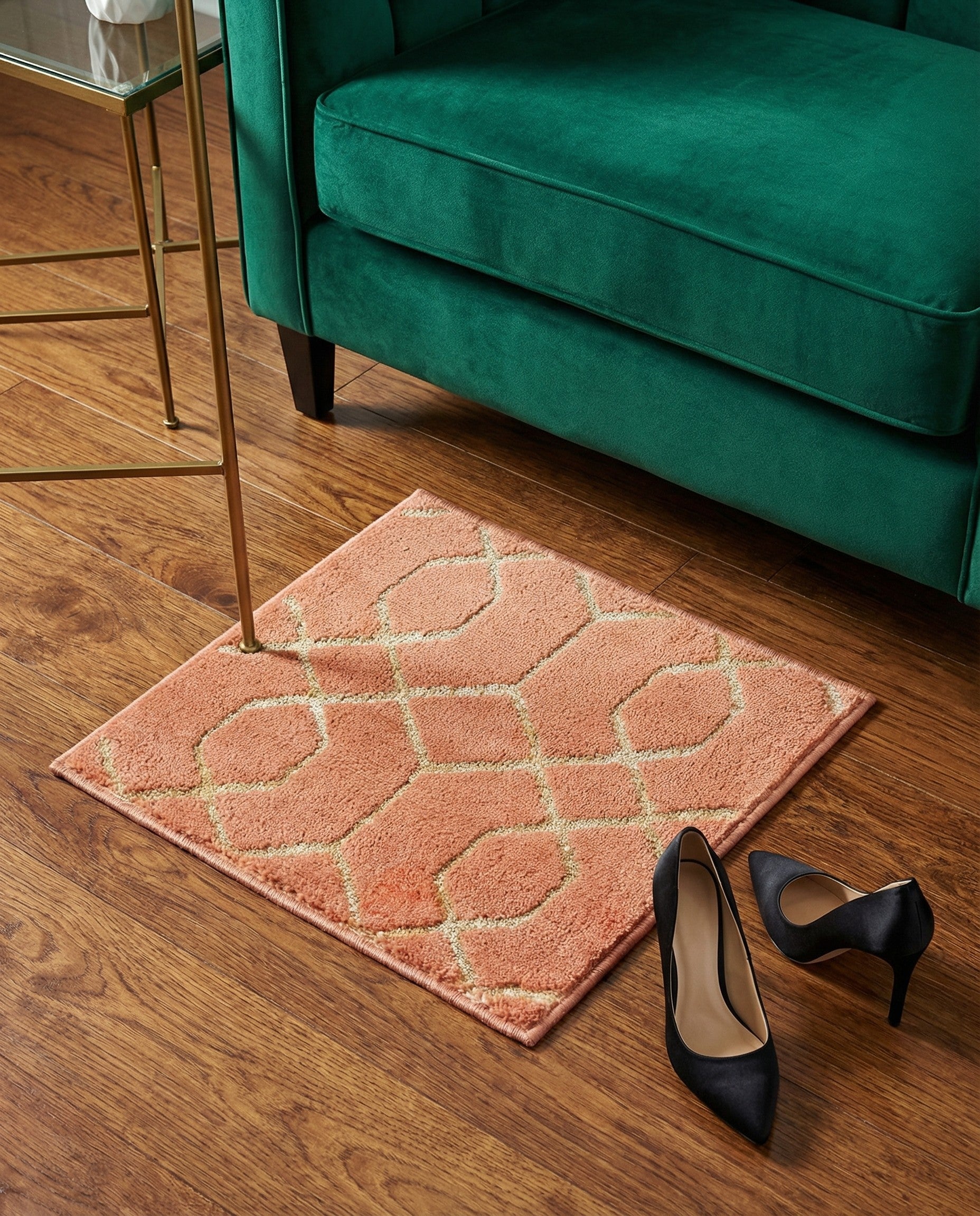 1' 4 x 1' 4 Marilyn Monroe™ Glam Trellis Sample Rug