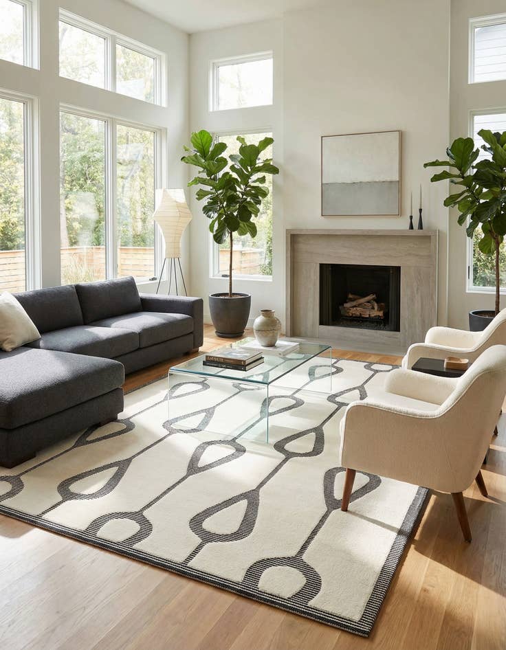 Detail image of  9' x 12' Prismatic Rug