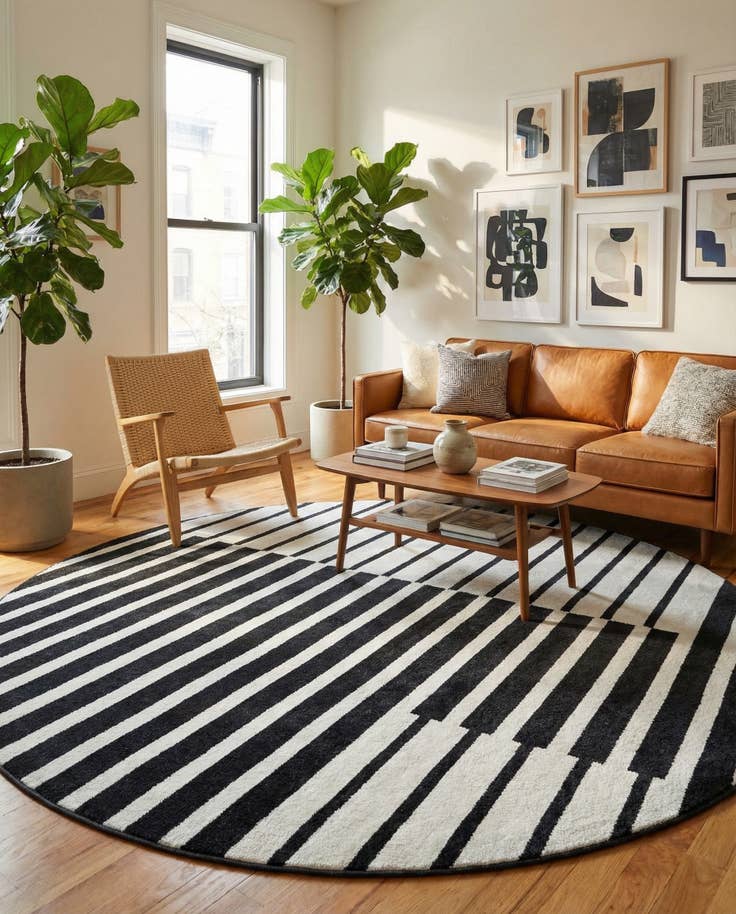 Detail image of 10' x 10' Oslo Round Rug