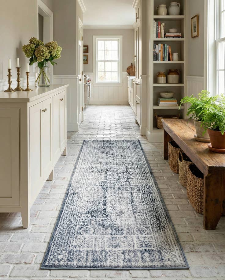 Detail image of 2' 7 x 8' 2 Williamsburg Runner Rug
