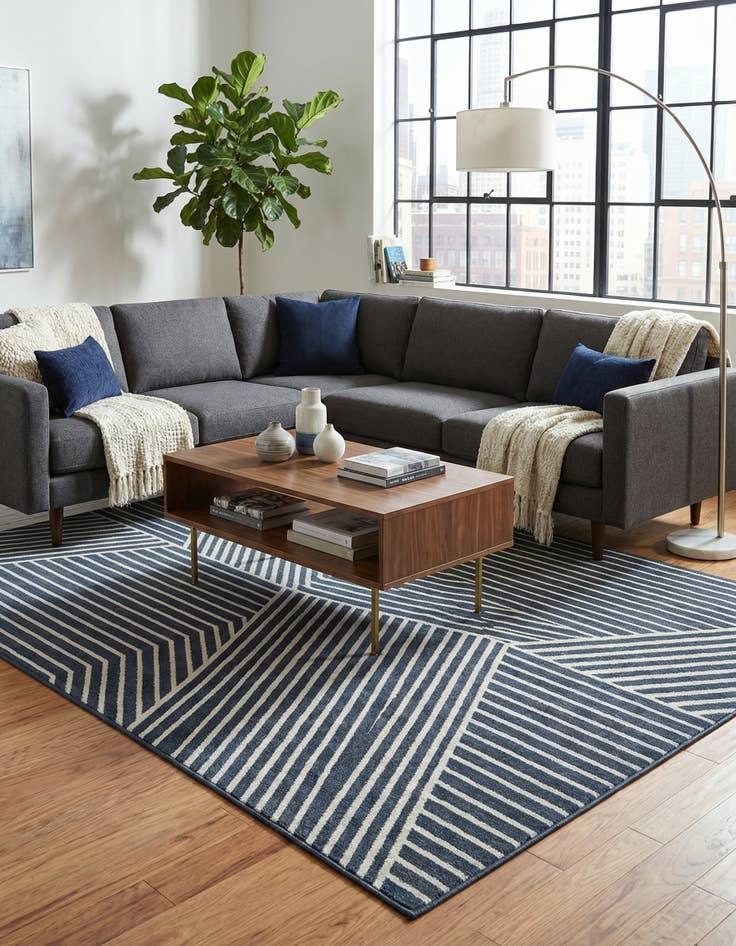 Detail image of 7' 10 x 11' Oslo Rug