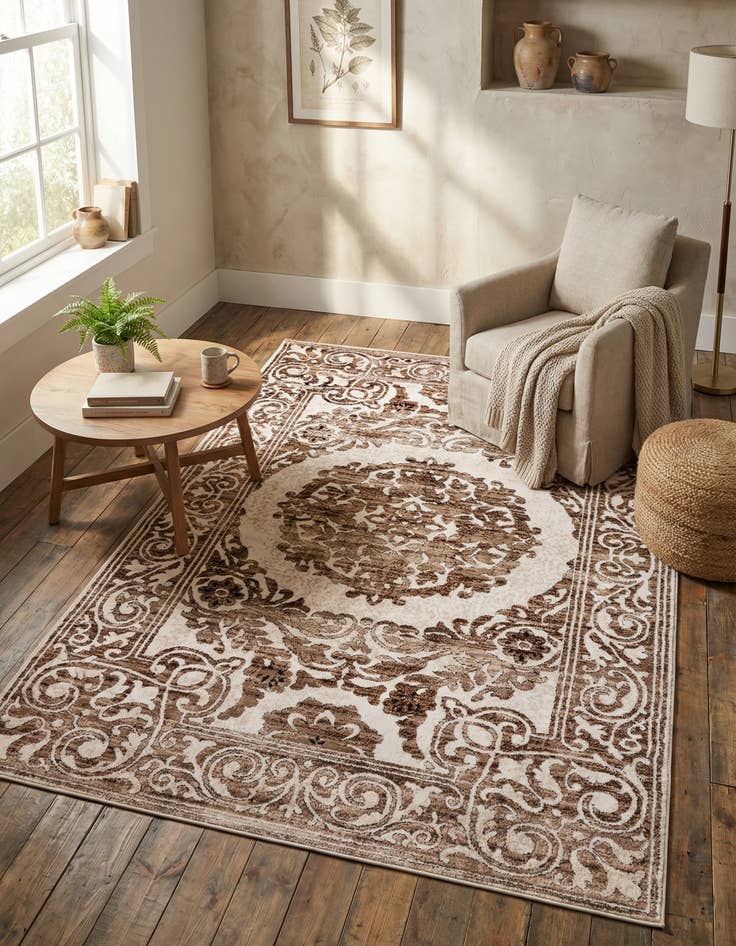 Detail image of 4' x 6' Hermitage Rug