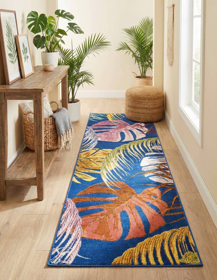 Detail image of 2' x 6' Blossom Runner Rug