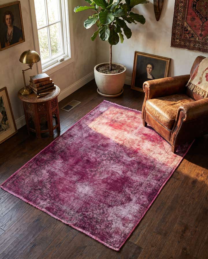 3' 2 x 4' 8 Hand Knotted Ultra Vintage Persian Wool Rug