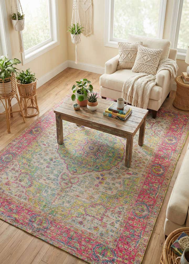 7' 10 x 10' Hand Woven Chenille Jute Rug