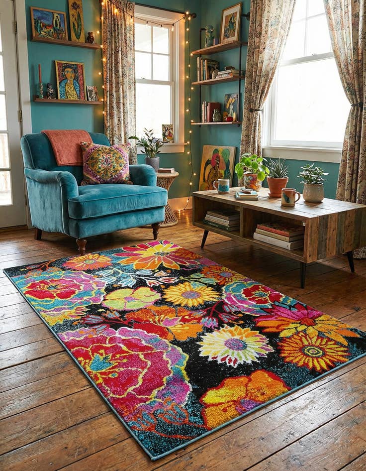 Detail image of 3' 3 x 5' 3 Tuscany Rug