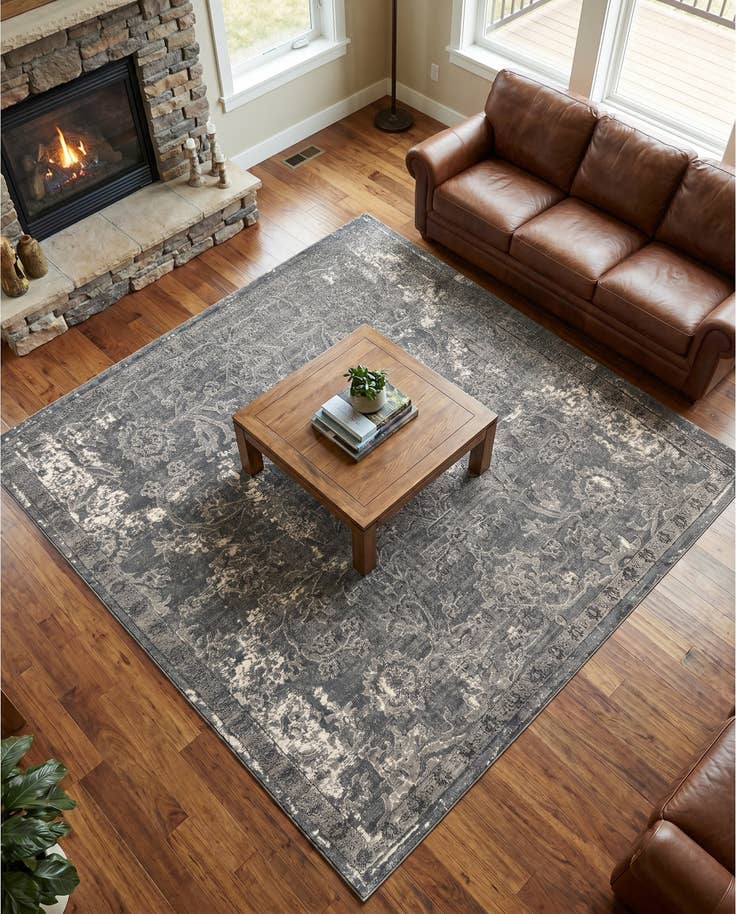 Detail image of 7' 10 x 7' 10 Oregon Square Rug