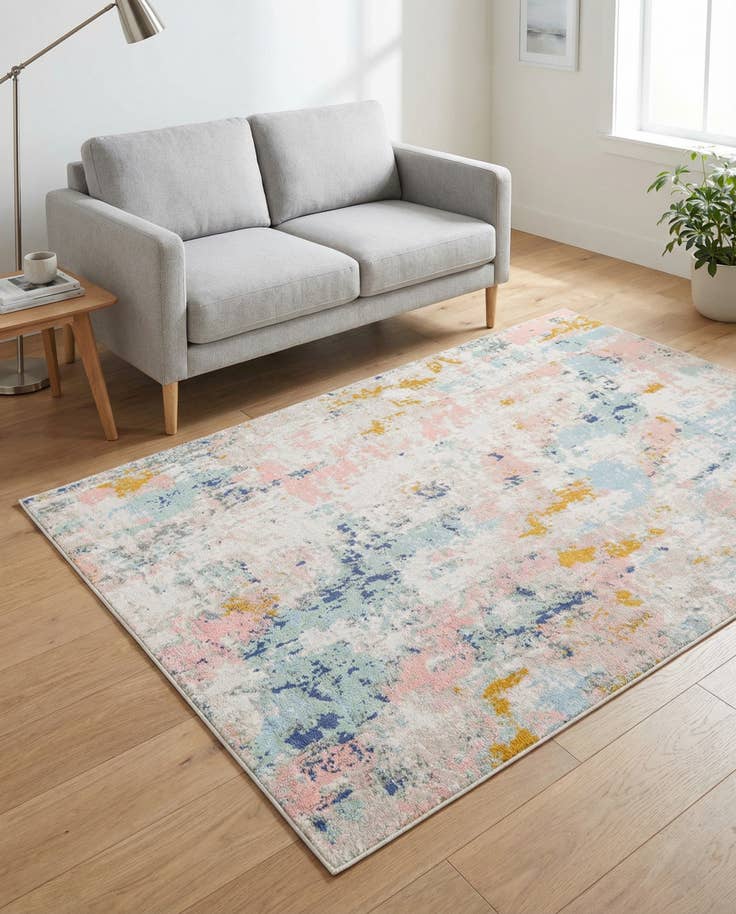 Detail image of 5' x 8' Lotus Rug