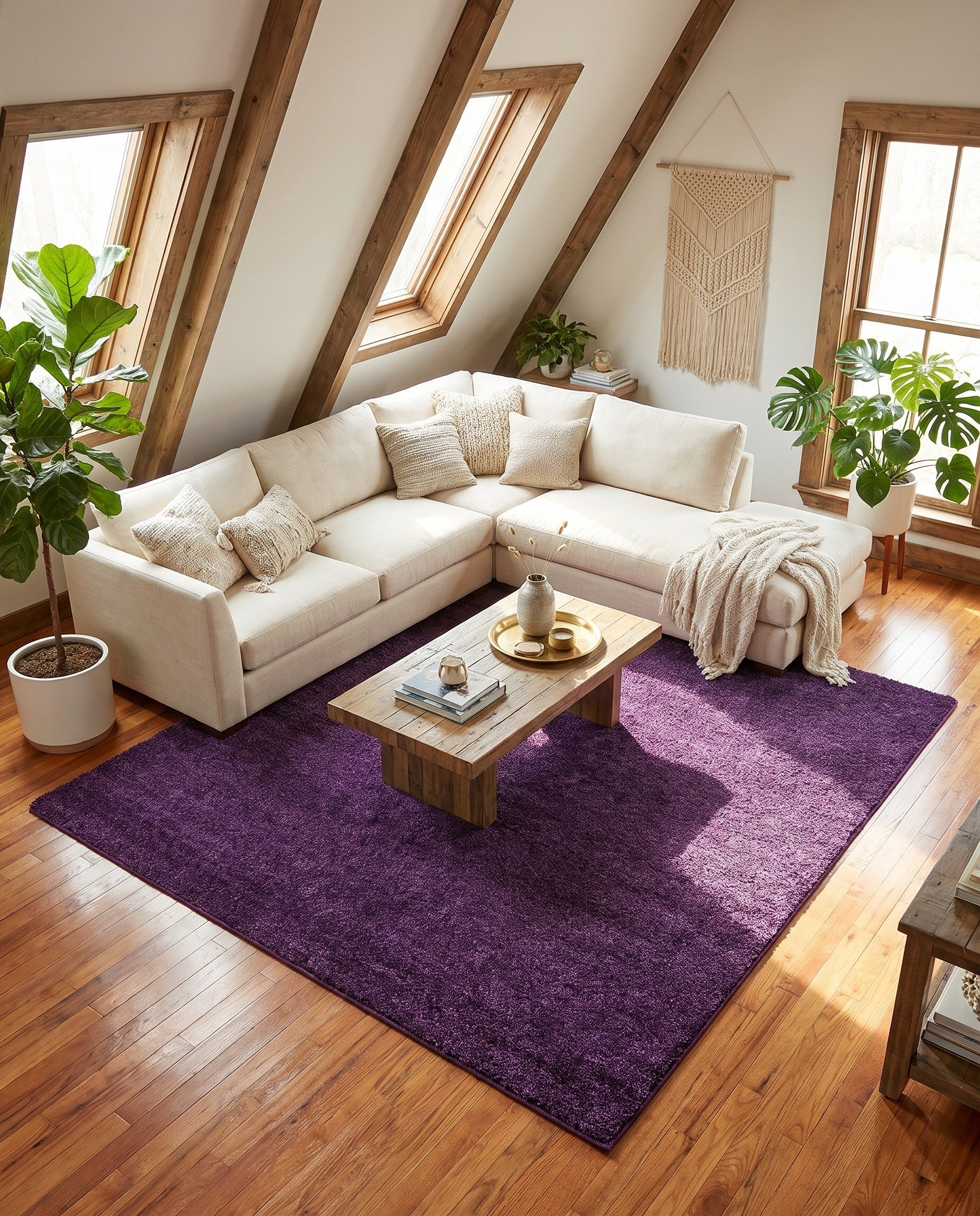 305cm x 305cm Solid Frieze Square Rug