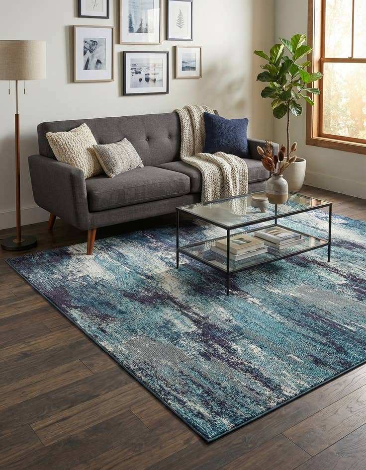 Detail image of 6' x 9' Washable Sevilla Rug