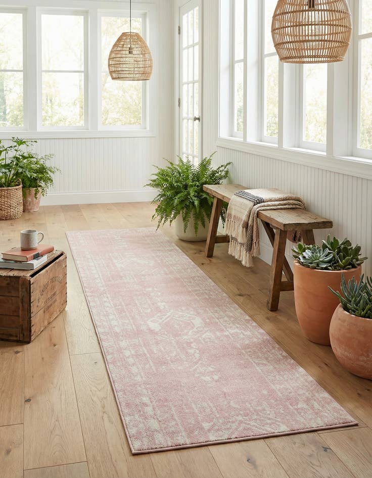 Detail image of 2' 7 x 12' Lennon Runner Rug