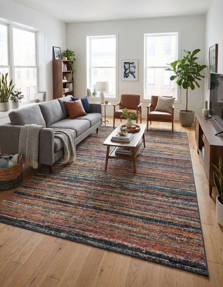 Detail image of 7' 3 x 10' Gemstone Rug