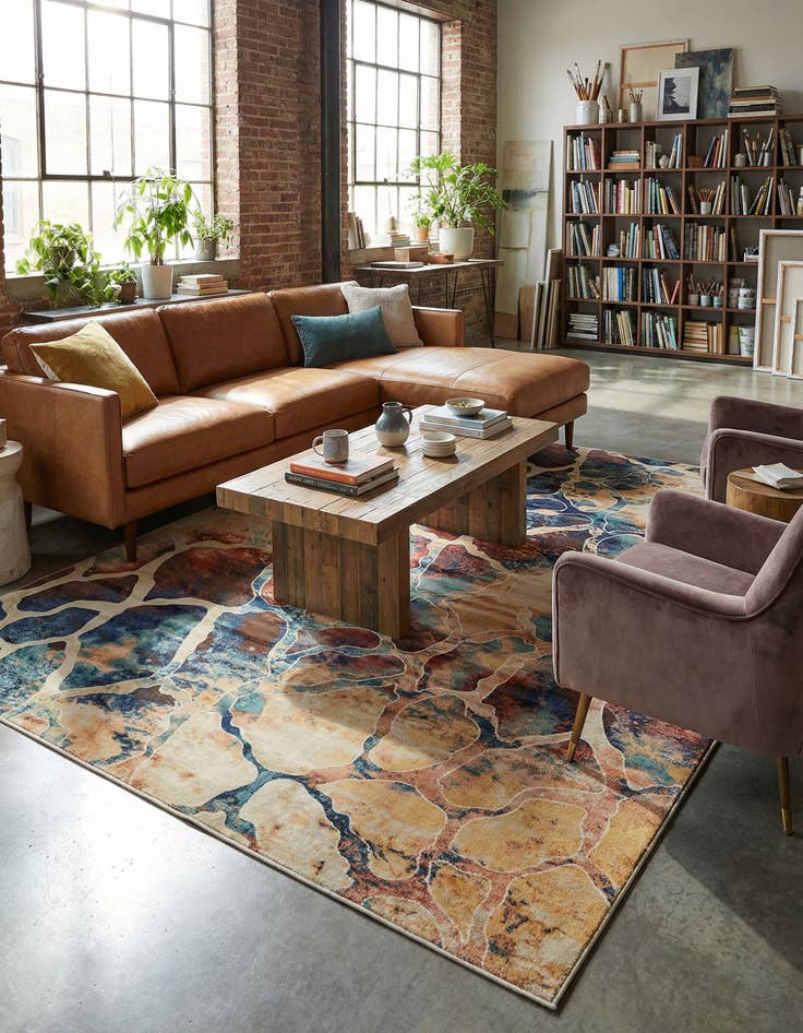 Detail image of 8' x 10' Gossamer Rug