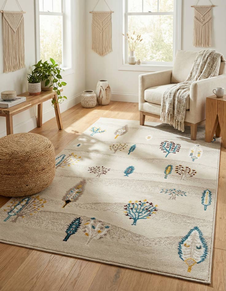 Detail image of 3' 1 x 5' 3 Laguna Rug