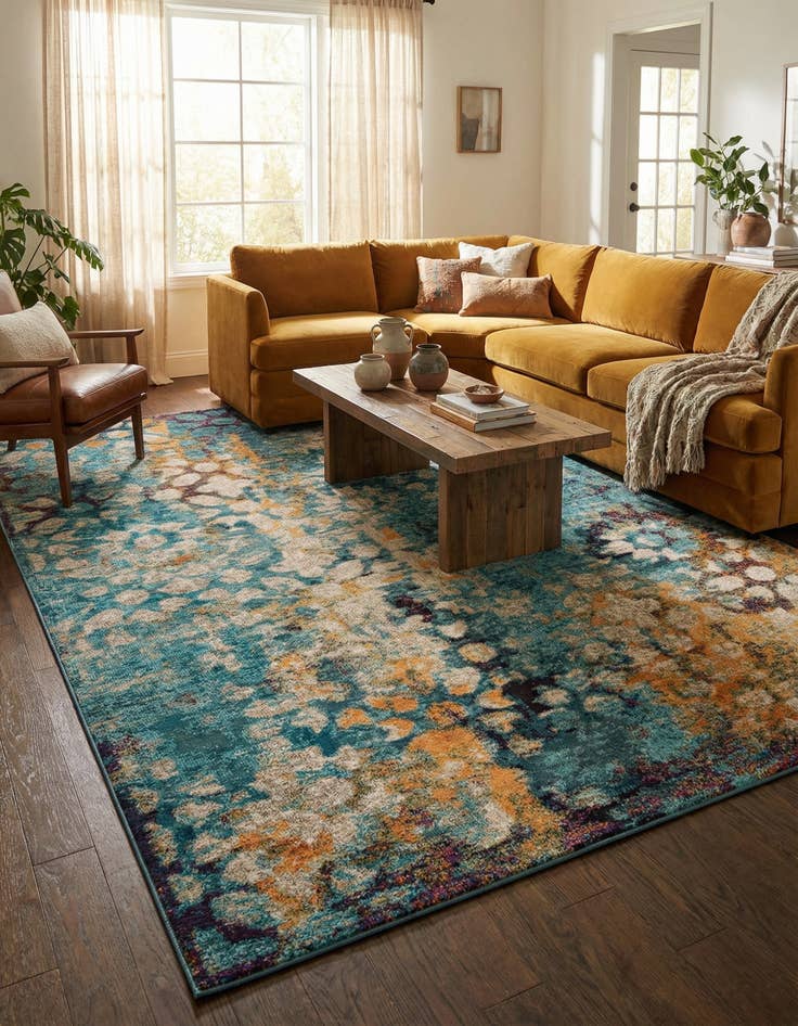 Detail image of 9' x 12' 2  Washable Arte Rug