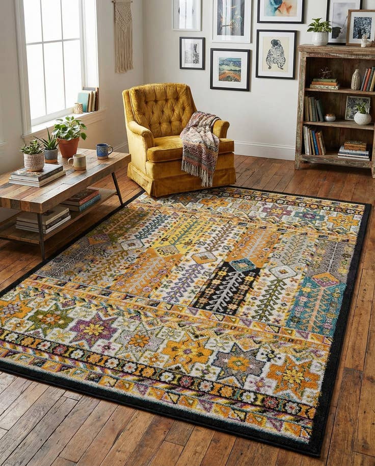 Detail image of 5' 3 x 8' Madeline Rug