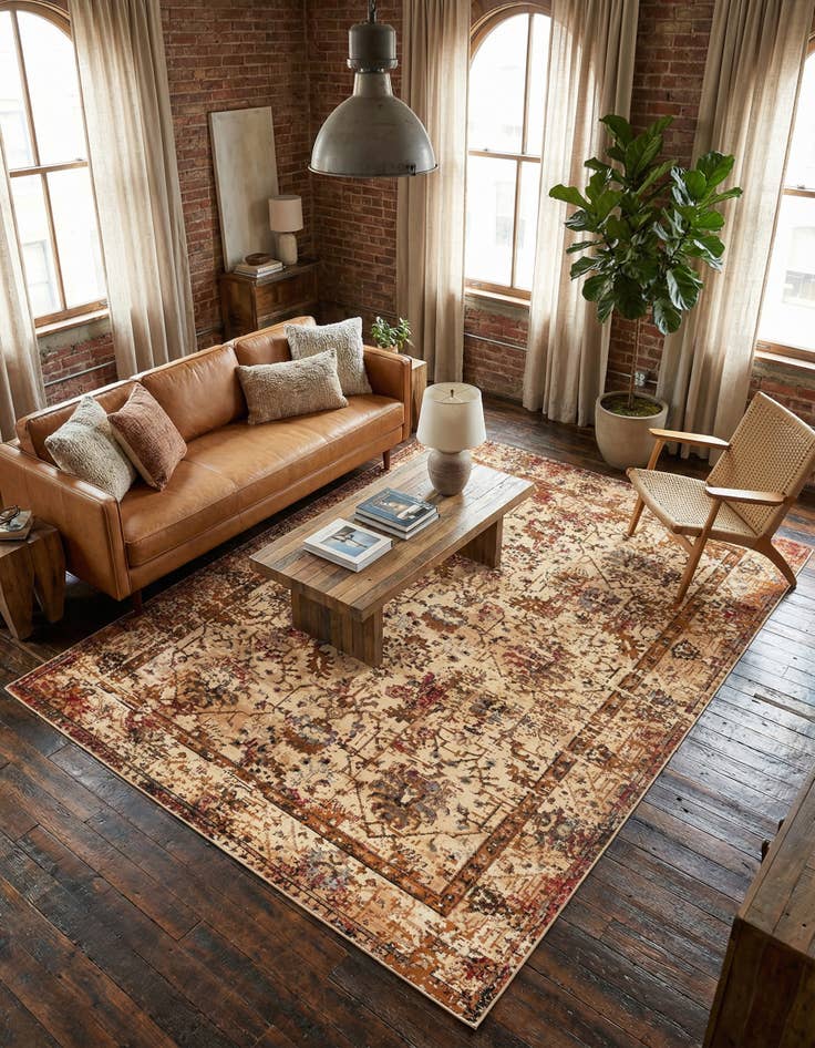 Detail image of 9' x 12' Saturn Rug