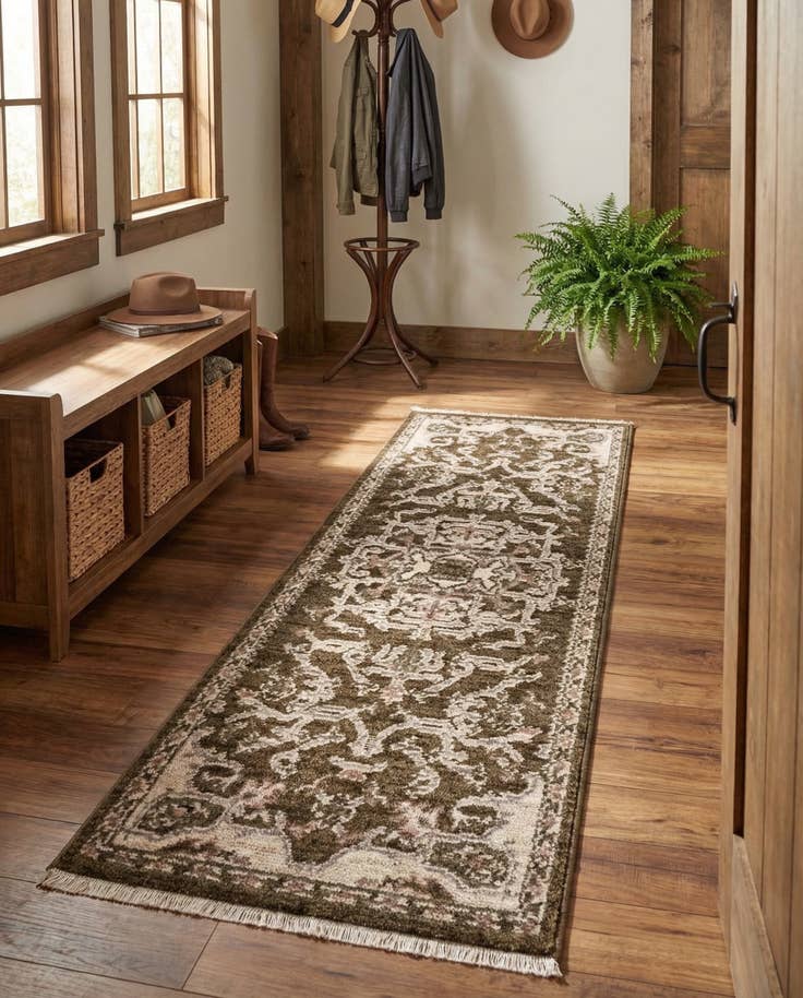 Detail image of 2' x 6' 3 Grand Tradition Runner Rug