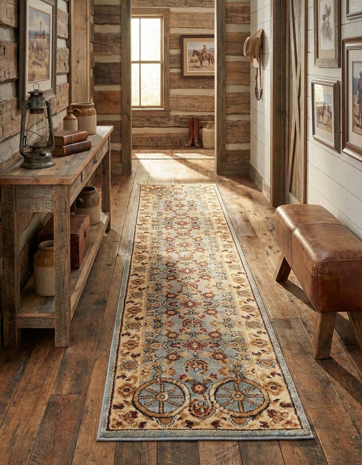 Detail image of 2' x 8' Pioneer Runner Rug