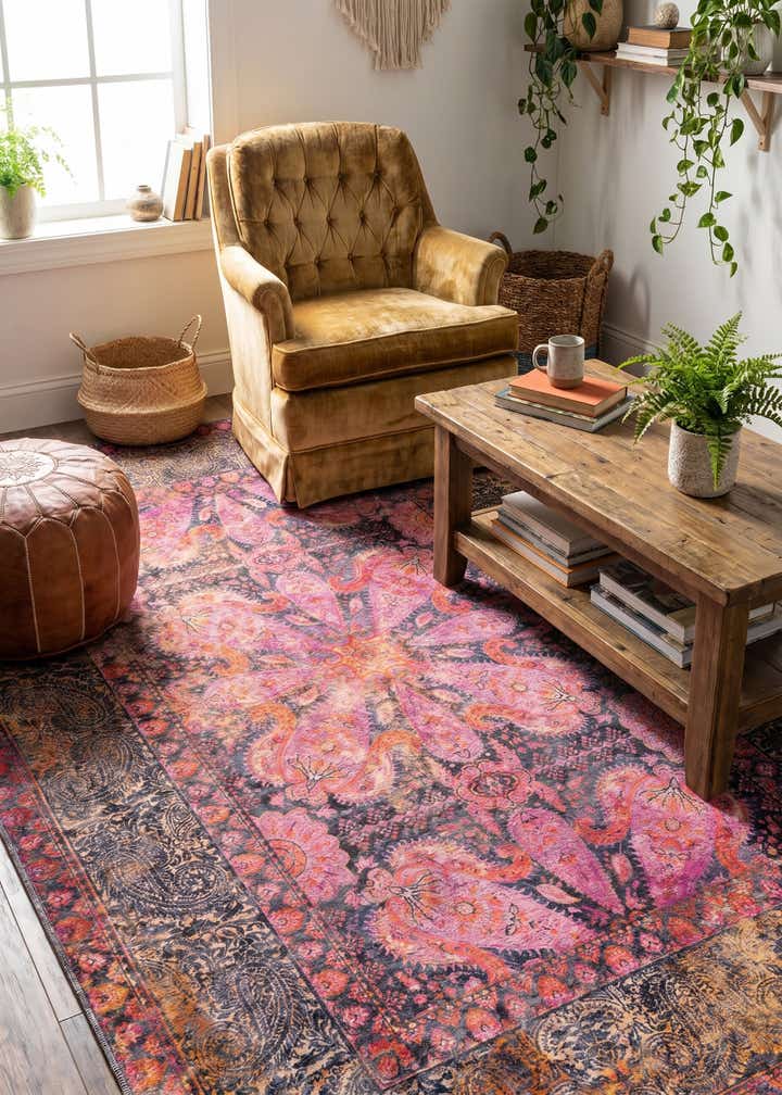 5' 3 x 8' Washable Mangata Rug