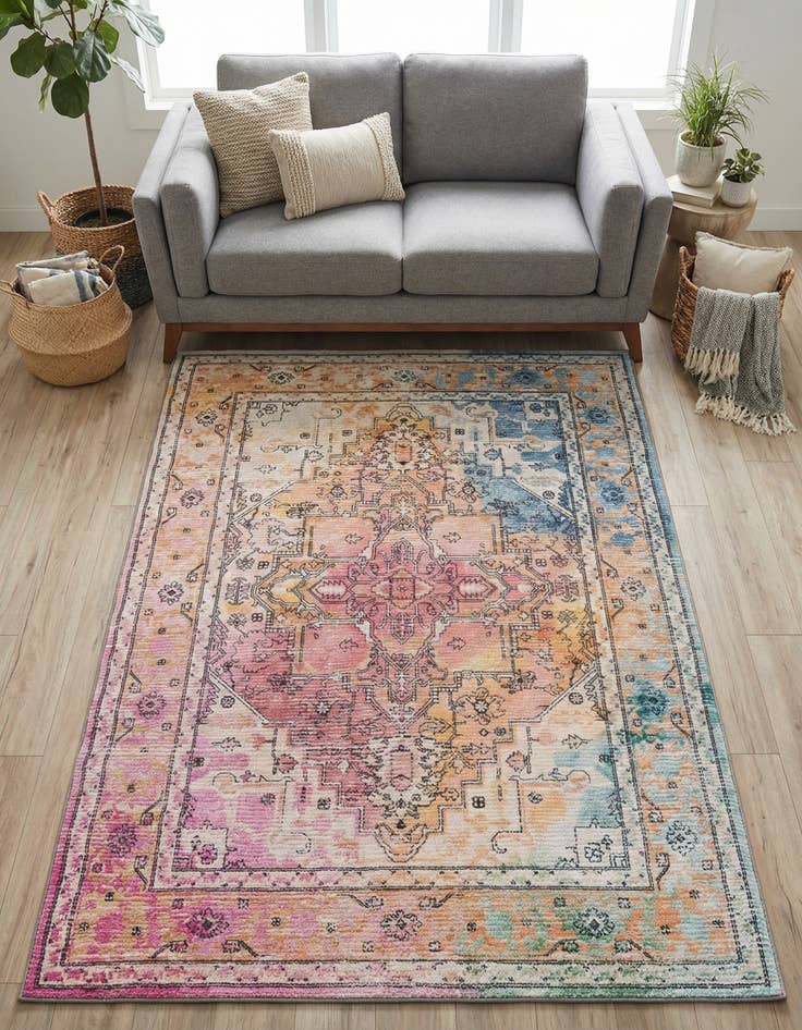 Detail image of 5' 3 x 7' 9 Medina Rug