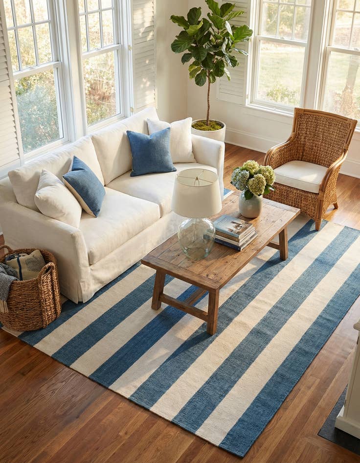 Detail image of 7' 10 x 10' Hand Woven Jill Zarin Hamptons Rug