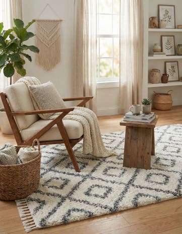 5' x 8' Athena Shag Rug