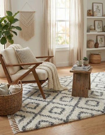 5' x 8' Athena Shag Rug