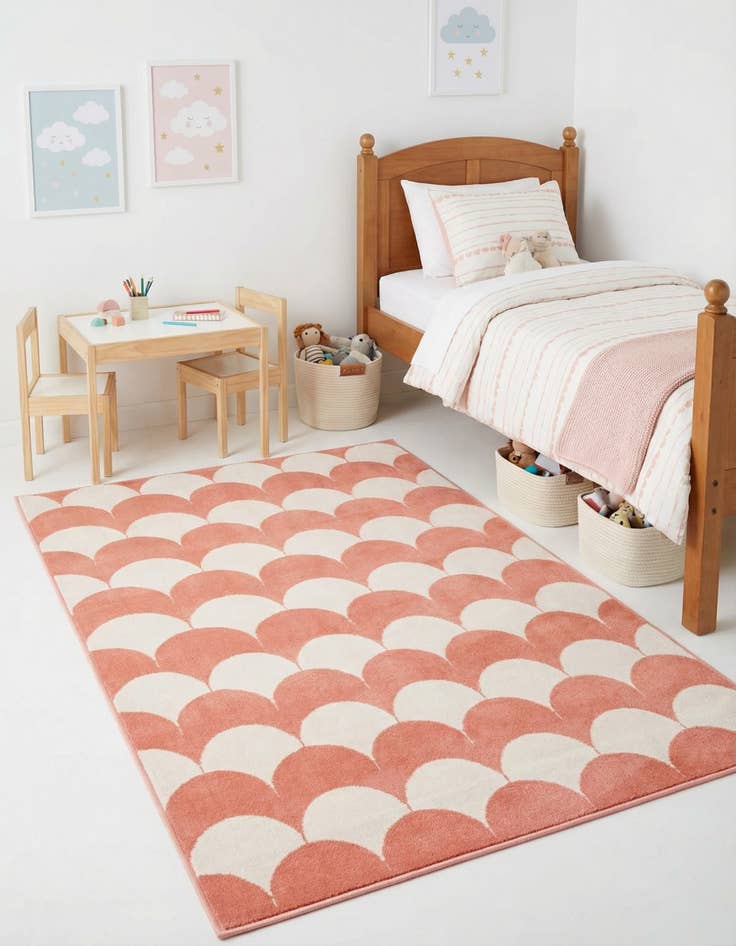 Detail image of 4' x 6' Whimsy Kids Rug