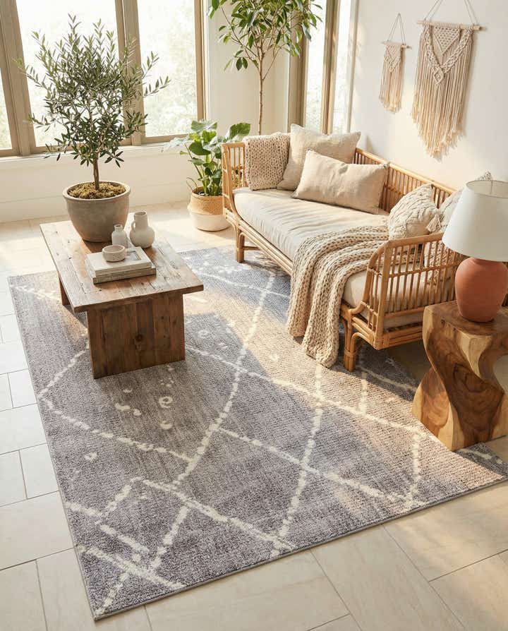 6' 7 x 9' 10 Morocco Rug