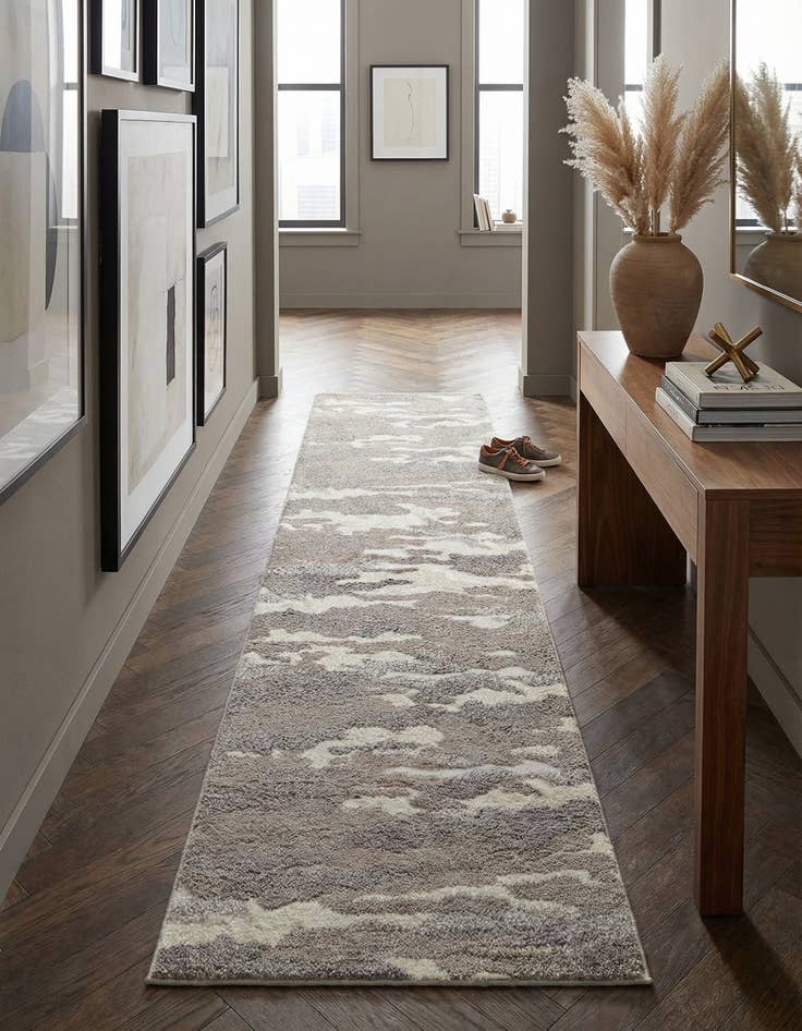 Detail image of 2' 7 x 10' Sepia Runner Rug