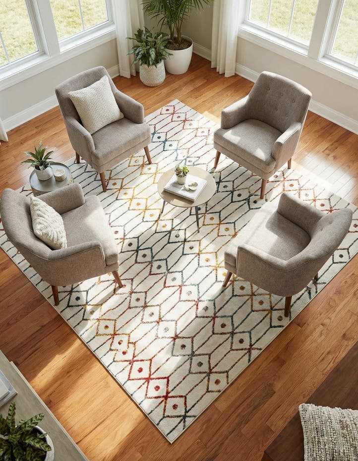 7' x 7' Lattice Trellis Square ...