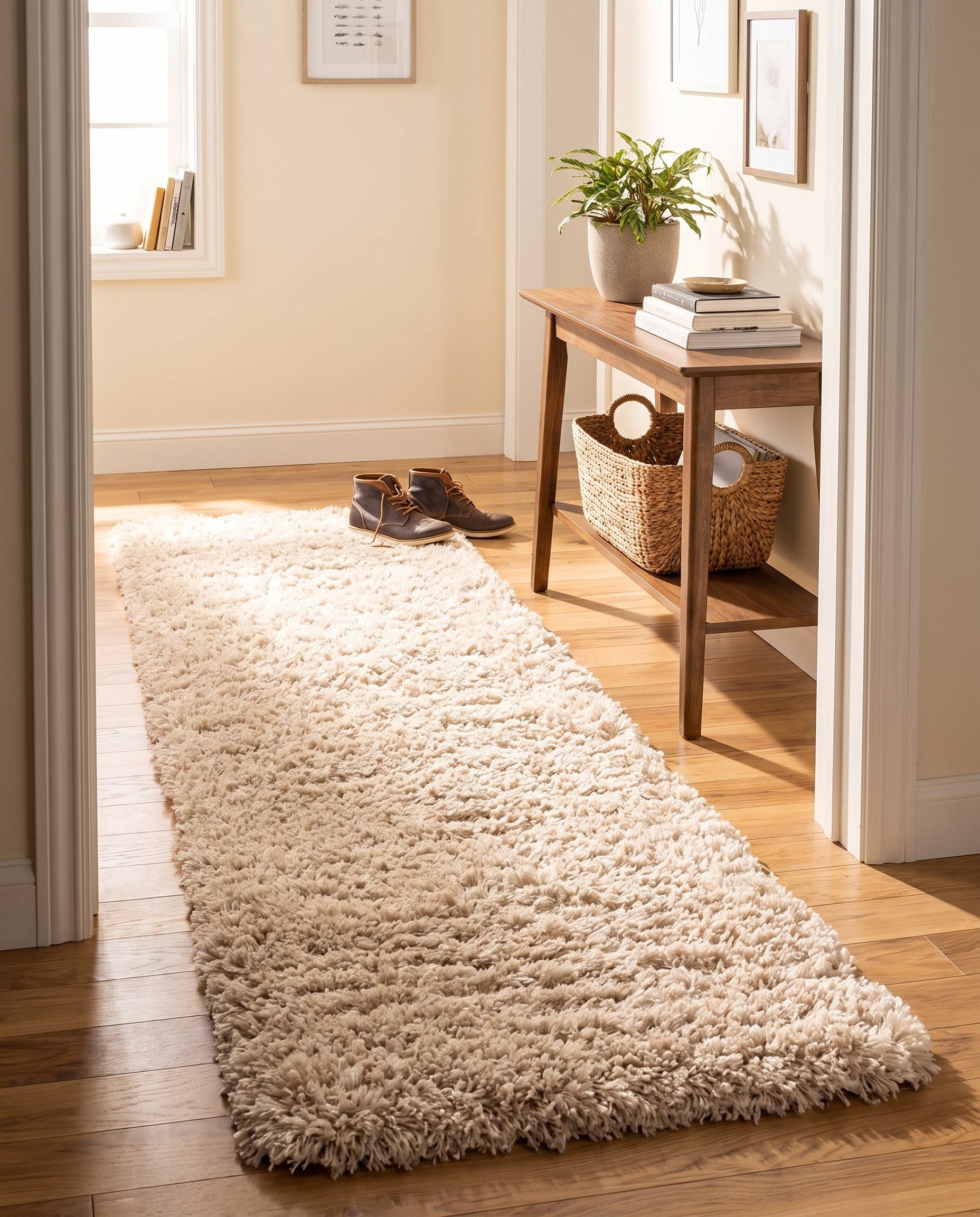 2' x 6' Infinity Shag Runner Rug