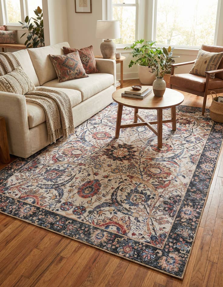 Detail image of 6' 1 x 9' Timeless Rug