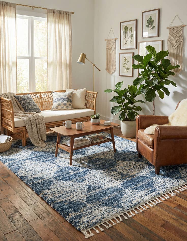 Detail image of 7' 10 x 10' Serenity Shag Rug